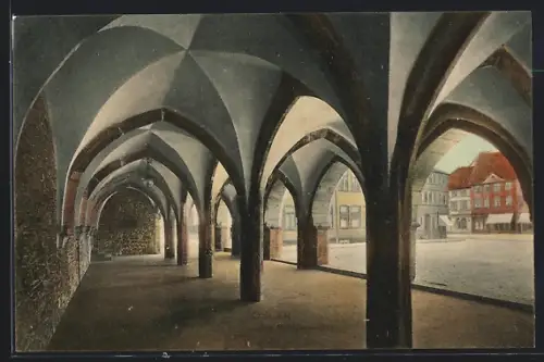 AK Goslar, Rathausgewölbe