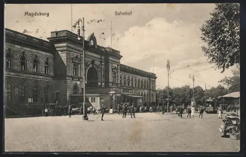 AK Magdeburg, Bahnhof