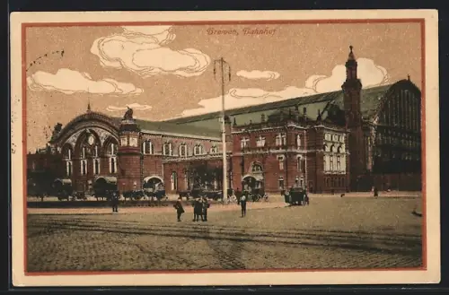 AK Bremen, Partie am Bahnhof