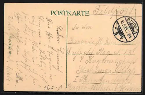 AK Bremen, Partie am Bahnhof