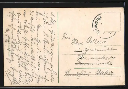 AK Rentwertshausen, Ortspanorama