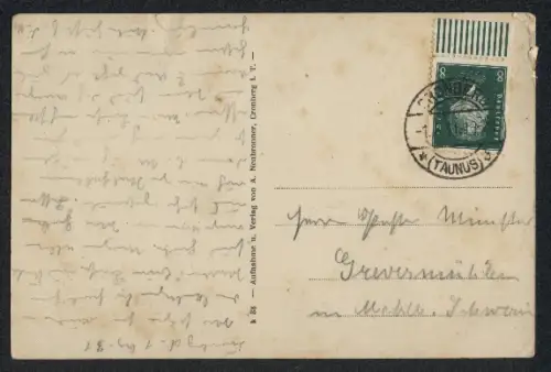 AK Cronberg i. T., Südansicht des Ortes