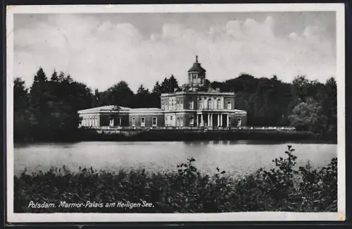 AK Potsdam, Marmor-Palais am Heiligen See