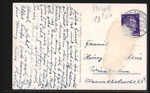 AK Potsdam, Marmor-Palais am Heiligen See