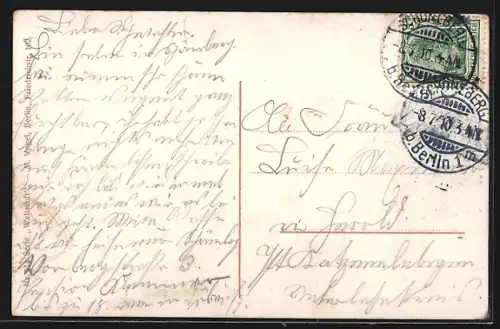 AK Berlin, Ausritt der Gardes du Corps zur Parade, Unter den Linden