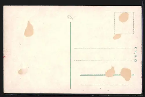 AK Potsdam, Panorama vom Brauhausberg