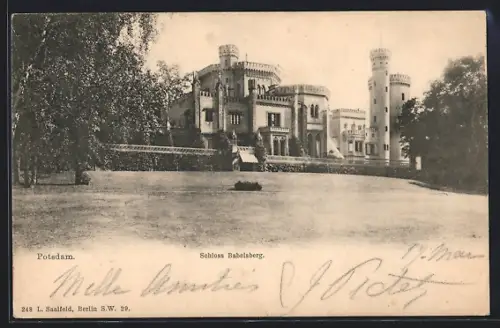 AK Potsdam, Schloss Babelsberg