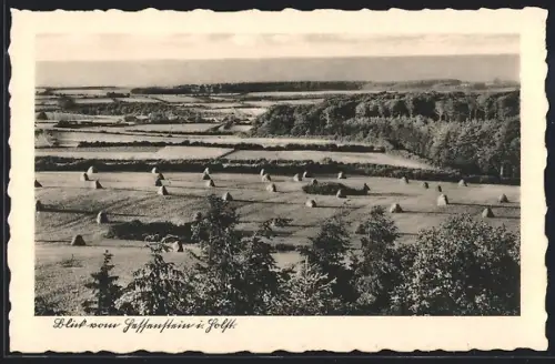 AK Panker, Blick vom Hessenstein 1939