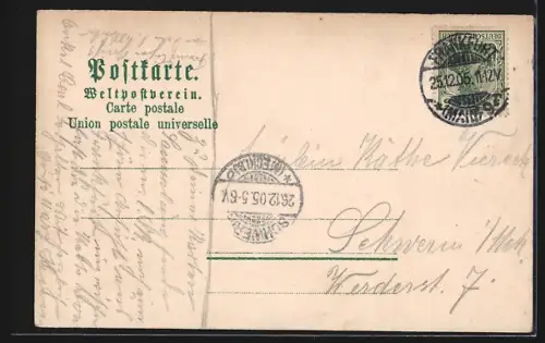 AK Frankfurt a. M., Zoolog. Garten, Restauration mit Weiher