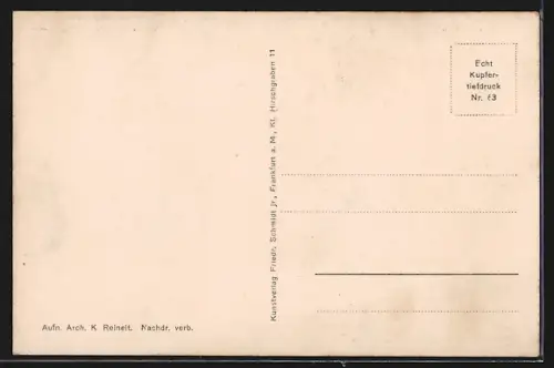 AK Alt-Frankfurt, Alte Brücke mit Dom