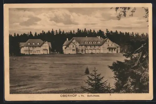 AK Oberhof i. Th., Golf-Hotel