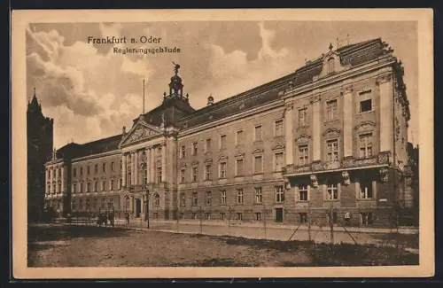 AK Frankfurt a. Oder, Regierungsgebäude