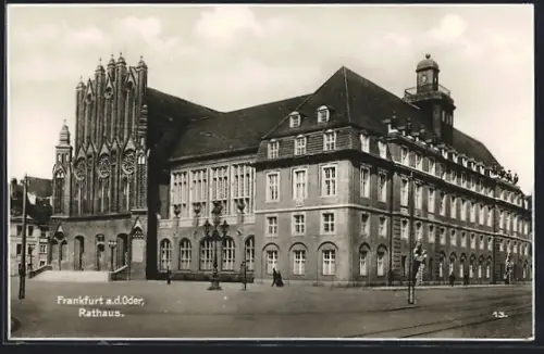 AK Frankfurt a.d. Oder, Rathaus