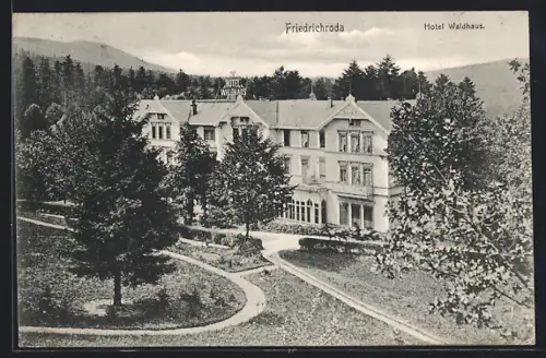 AK Friedrichroda, Hotel Waldhaus