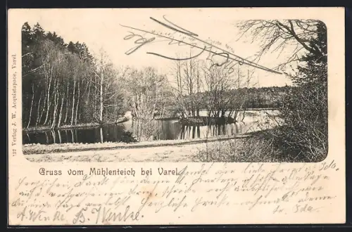 AK Varel / Jadebusen, Am Mühlenteich