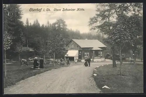 AK Oberhof i. Th., Obere Schweizer Hütte