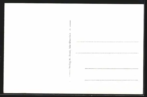 AK Fischbach / Nahe, Ortsansicht, Hügel, Felder