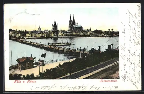 AK Köln a. Rhein, Totalansicht