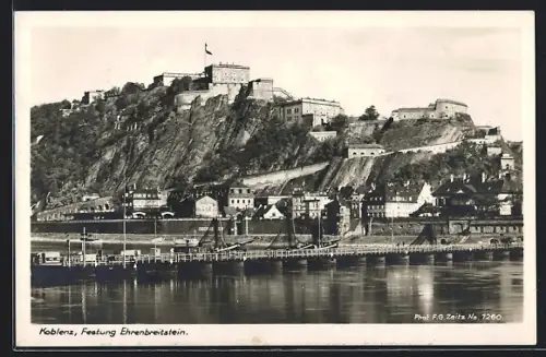 AK Koblenz, Festung Ehrenbreitstein