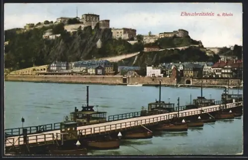 AK Ehrenbreitstein a. Rhein, Festung Ehrenbreitstein