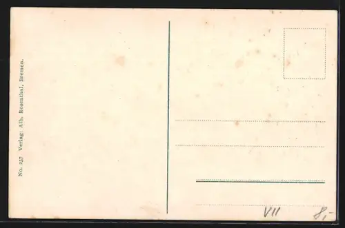 AK Bremen, Grosse Weserbrücke