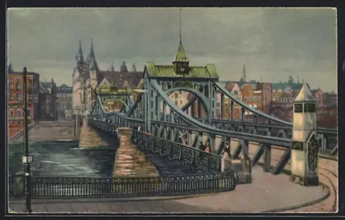 AK Bremen, Grosse Weserbrücke