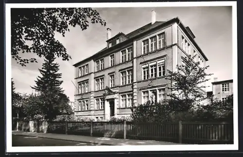 AK Münchberg /Ofr., Webschule