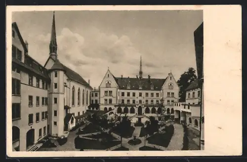 AK Untermarchtal a. D., Kloster, Exerzitienhaus, Kirche