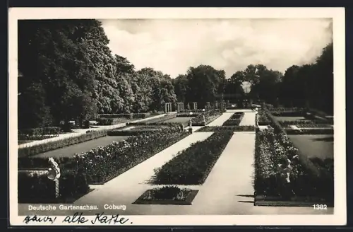 AK Coburg, Deutsche Gartenschau