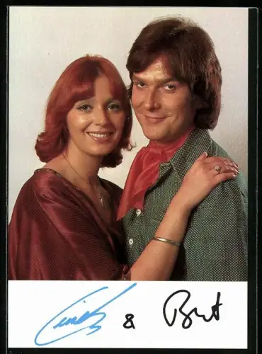 AK Musiker Cindy & Bert, Autograph