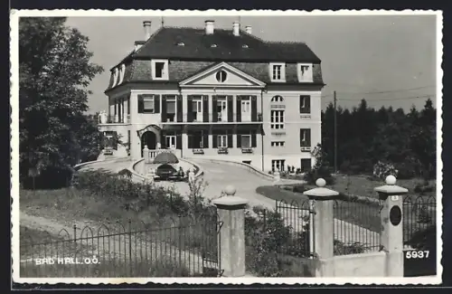 AK Bad Hall /O. Ö., Blick auf Hotel