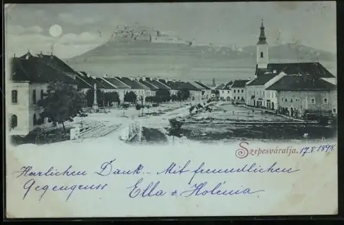 Mondschein-AK Szepesváralja, Panorama