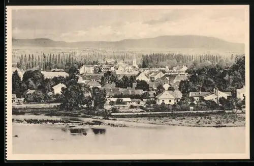 AK Bad Pistyan, Panoramaansicht des Ortes