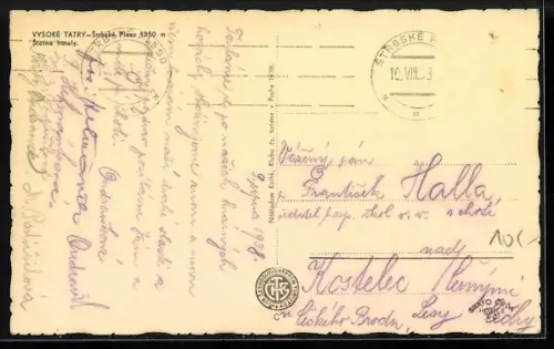 AK Vysoké Tatry, Strbske Pleso, Statne hotely