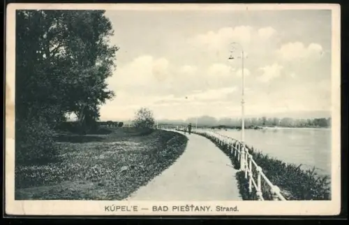 AK Bad Piestany, Strand