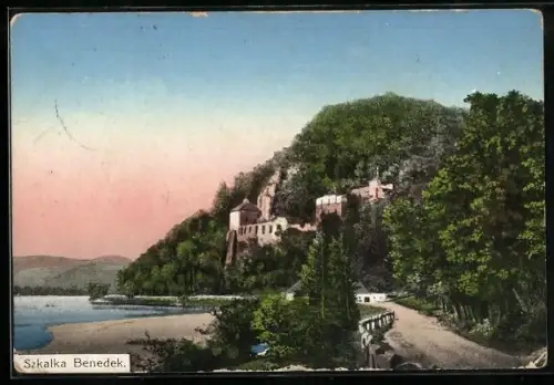 AK Szkalka Benedek, Ruine der Abtei