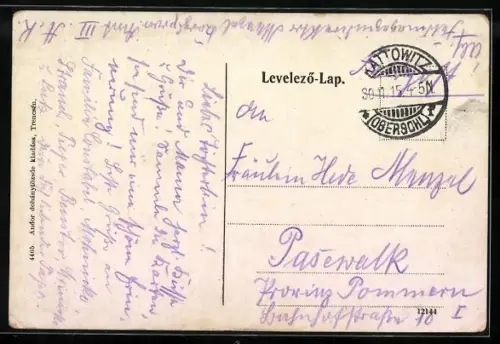 AK Szkalka Benedek, Ruine der Abtei