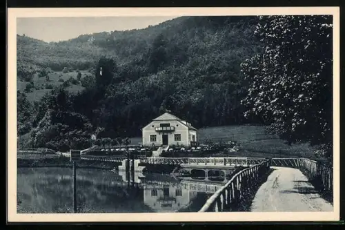 AK Trenc. Teplice, Bad, Café-Restaurant