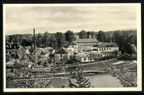 AK Bad Pistyan, Gesamtansicht des Pro Patria Volkssanatoriums