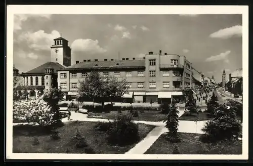 AK Trnava, Ortspartie mit Anlagen