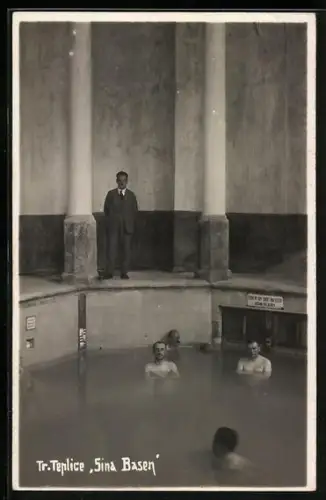 Foto-AK Tr. Teplice, Sina Basen