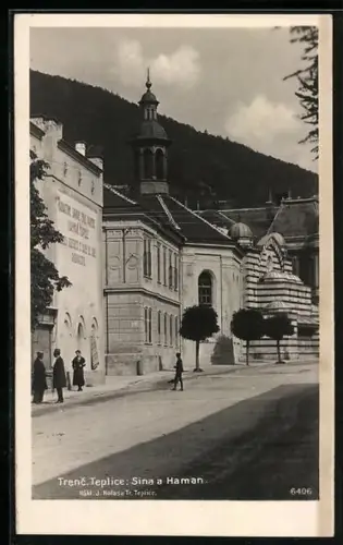 AK Trenc. Teplice, Sina a Haman