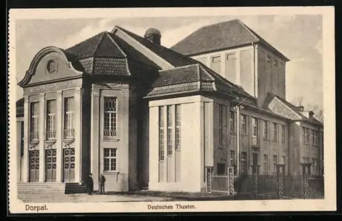 AK Dorpat, Deutsches Theater