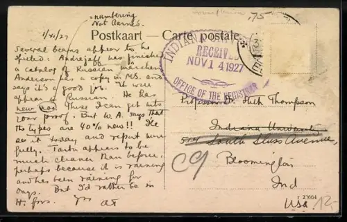 AK Tartu, Sternwarte, Dombrücke