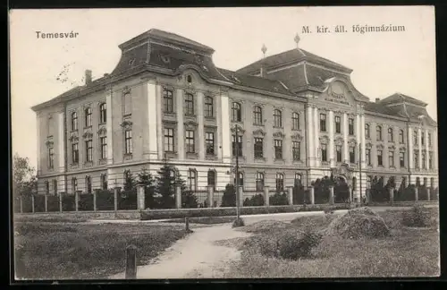 AK Temesvár, M. kir. áll. fögimnázium