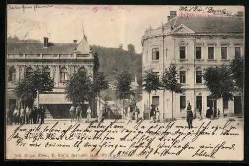 AK Tuzla, Appelplatz mit dem Gymnasium