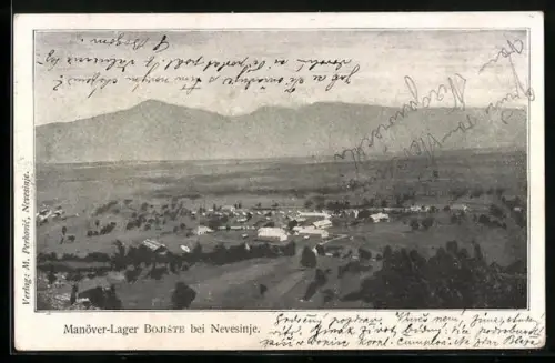 AK Nevesinje, Manöver-Lager Bojiste