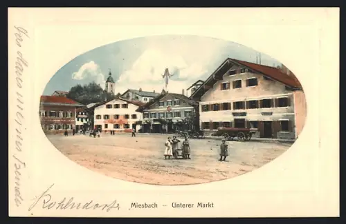 AK Miesbach, Unterer Markt