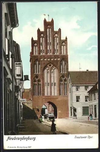 AK Neubrandenburg, Treptower Thor