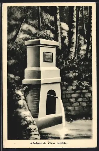 AK Körösmezö, Tisza eredete